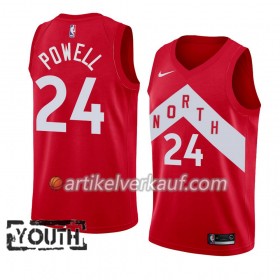 NBA Toronto Raptors Trikot Norman Powell 24 2018-19 Nike Rot Swingman - Kinder